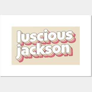 Luscious Jackson // 90s Style Fan Design Posters and Art